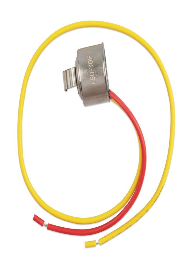 Valorup WR50X10025 L50-30F Defrost Thermostat Fits for GE Refrigerator, Freezer and Refrigerator Defrost Thermostat, Replaces Part Number 914074, WR50X10025CM, AP3190397, AH303445, EA303445 and PS303445 - Image 1
